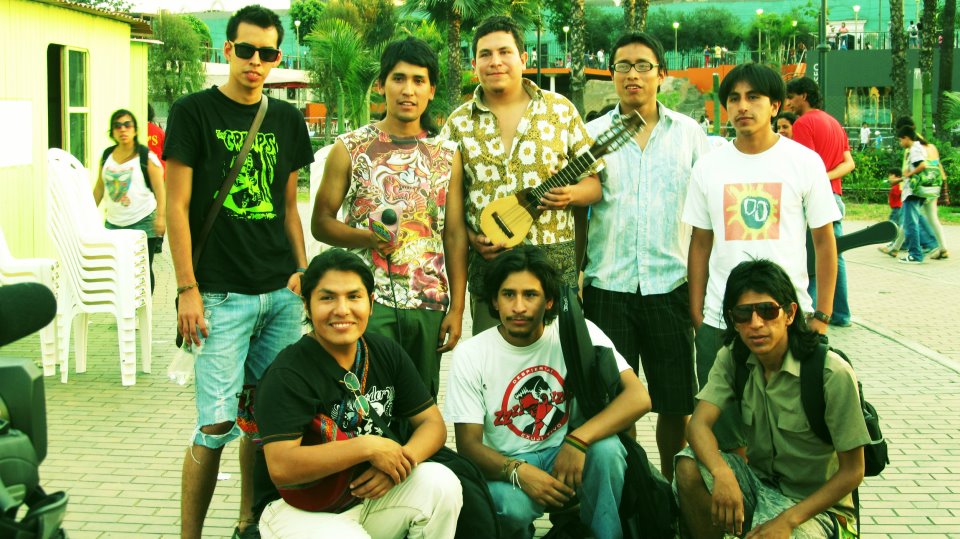 La agrupación peruana La Nueva Invasión se presentó en el Festival Cultura Cumbia de Argentina