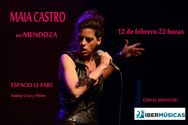 La artista uruguaya Maia Castro llega a la Argentina para realizar un concierto en el Espacio Le Parc en la provincia de Mendoza
