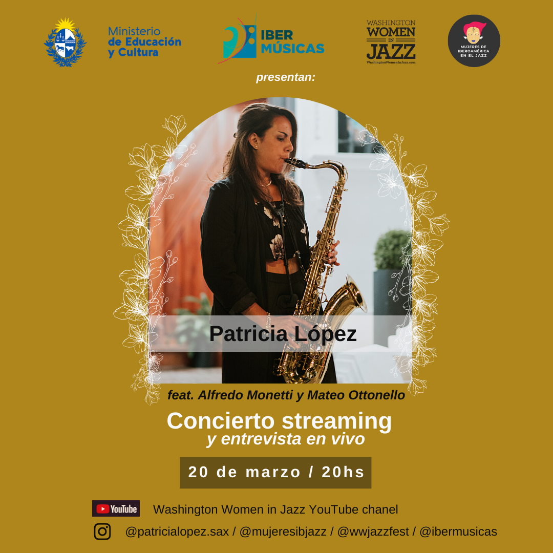 Com concertos e entrevistas se realizará em modalidade virtual o ciclo “Mulheres de Iberoamérica no Jazz” durante os quatro sábados de março