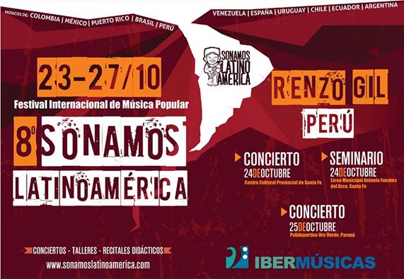 RENZO GIL GRUPO SE PRESENTÓ EN LA 8° EDICIÓN DEL FESTIVAL SONAMOS LATINOAMERICA