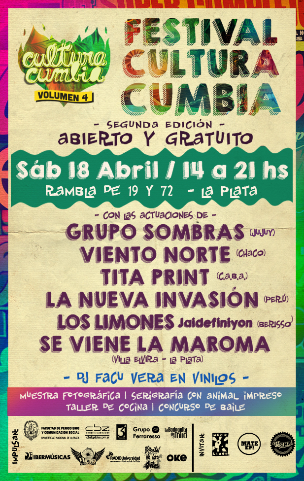 Se lleva a cabo el Festival Cultura Cumbia con la participación de La Nueva Invasión, beneficiada por Ibermúsicas