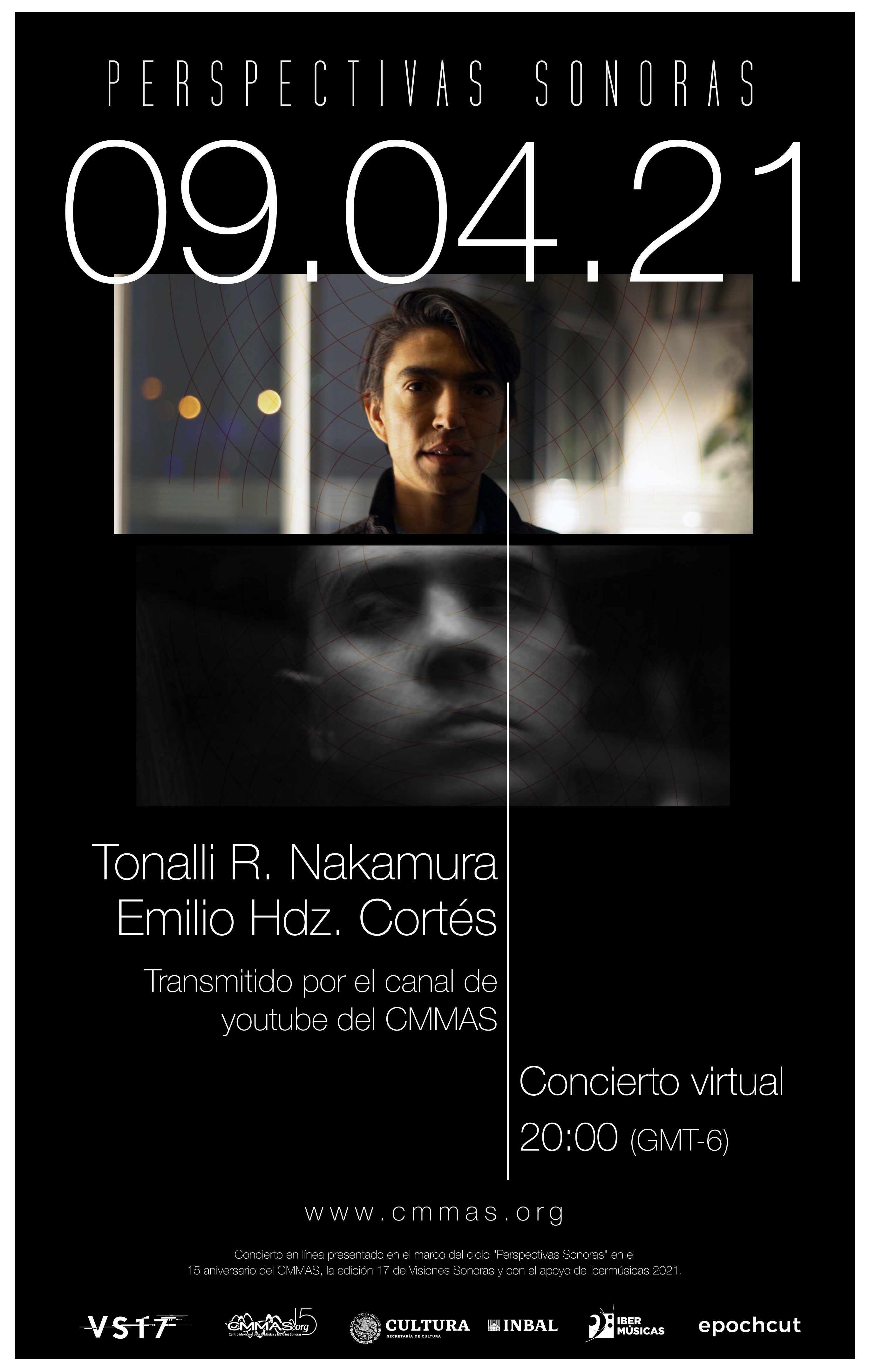 SERÃO REALIZADOS OS DOIS PRIMEIROS CONCERTOS VIRTUAIS DO CICLO PERSPECTIVAS SONORAS 2021 DO CENTRO MEXICANO PARA A MÚSICA E AS ARTES SONORAS (CMMAS)