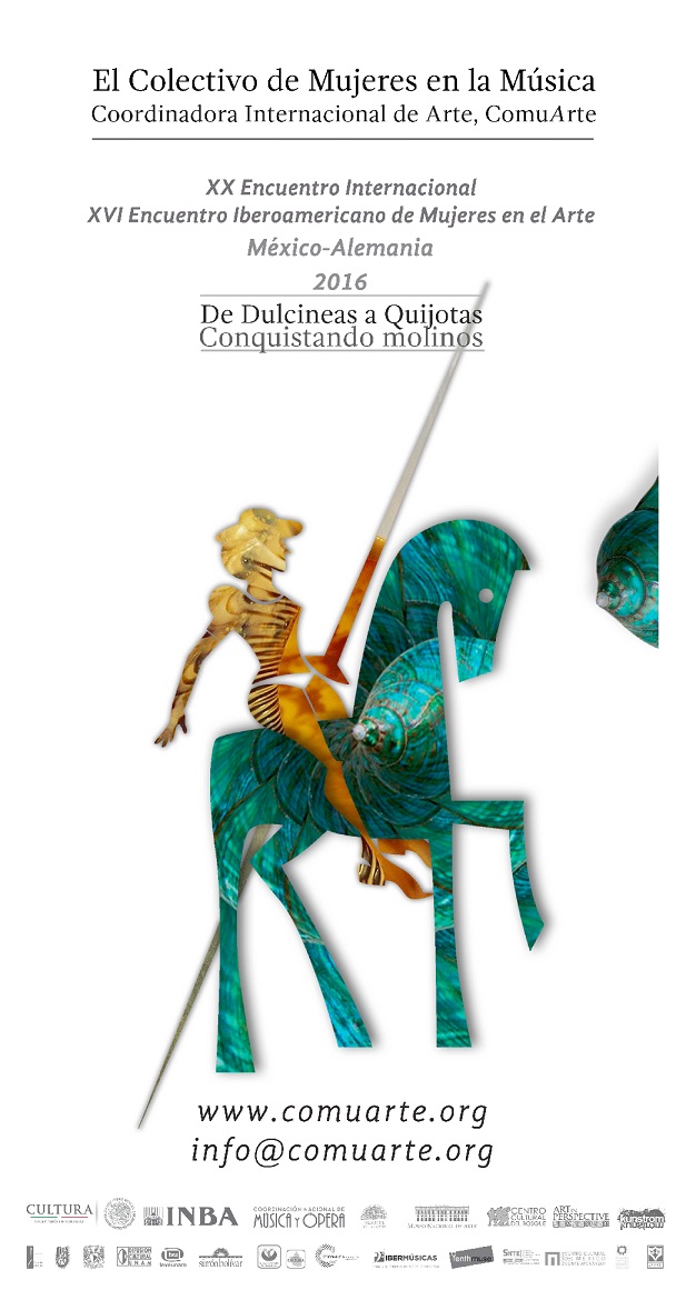Se realizará en México DF el XX Encuentro Internacional y el XVI Encuentro Iberoamericano de Mujeres en el Arte organizado por el Colectivo de Mujeres en la Música AC