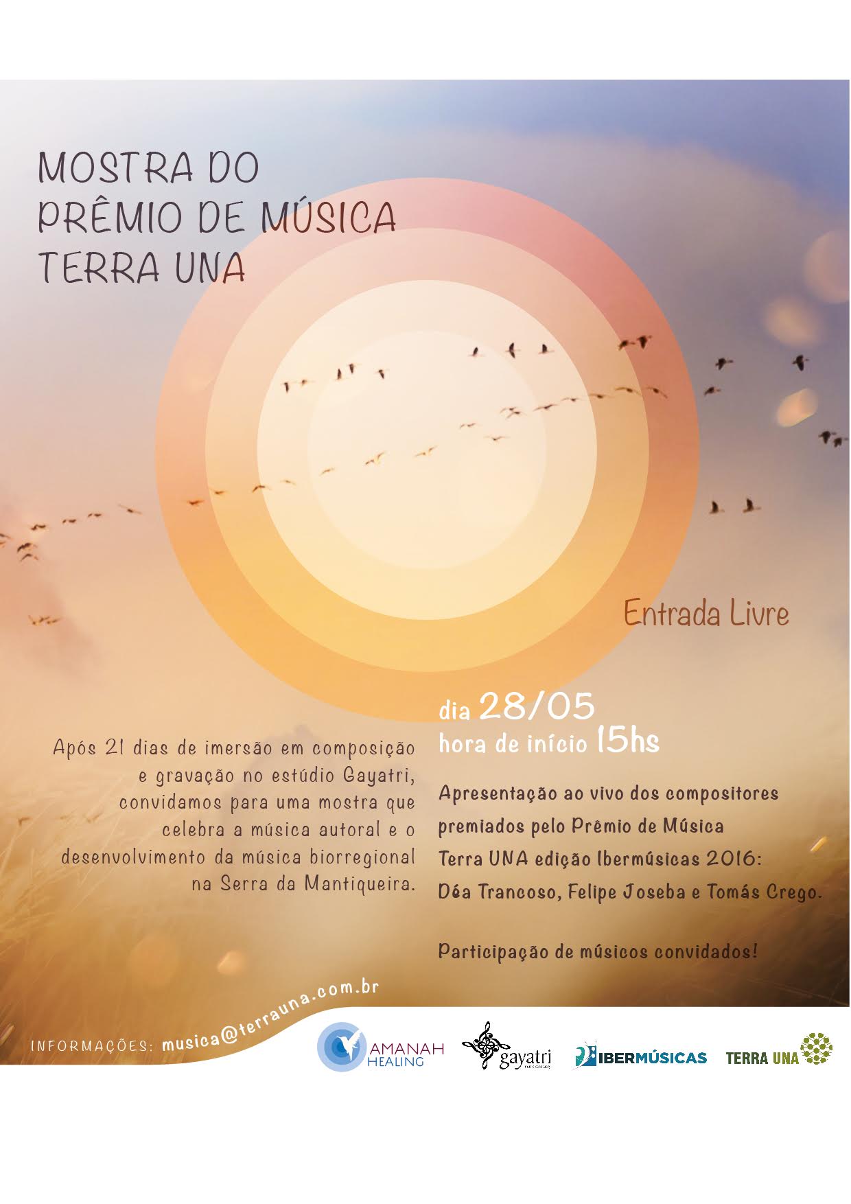 TERRA UNA realiza su “Encontro de Música nas Alturas” en la Serra da Mantiqueira en Minas Gerais, Brasil