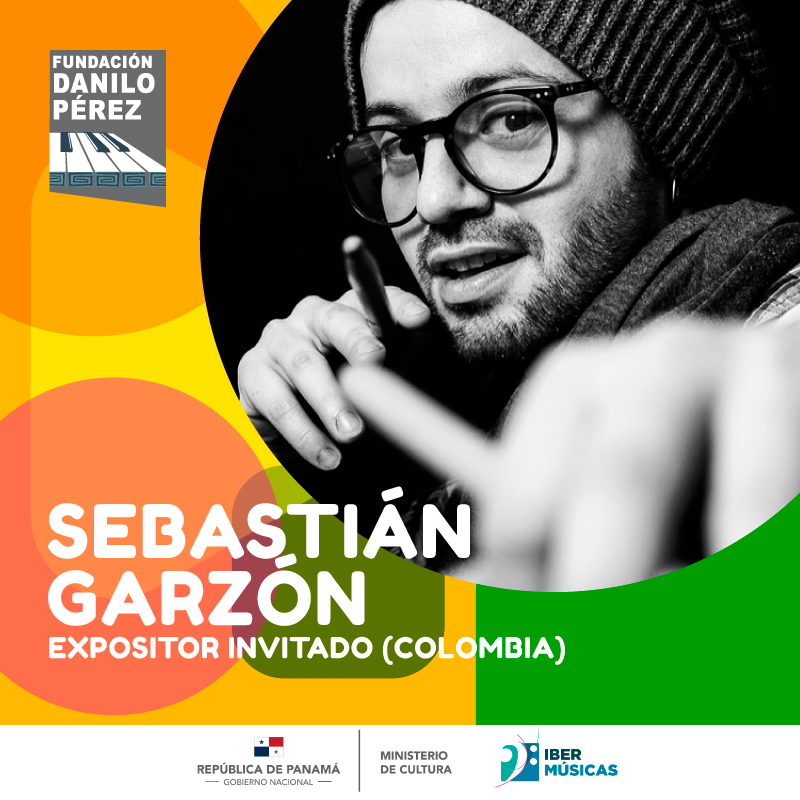 A Fundação Danilo Pérez continua com seu ciclo Conexão Musical Panamenha, desta vez com a presença do baterista, percussionista, compositor, educador e gestor cultural colombiano Sebastián Garzón