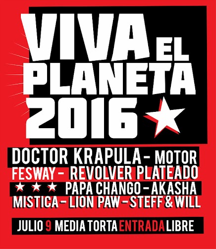 La banda mexicana FESWAY se presentará en el festival VIVA EL PLANETA de Colombia