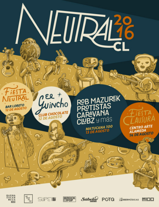 Se realizará una nueva edición del FEST NEUTRAL CHILE con la presencia del dúo Mexicano CLUBZ