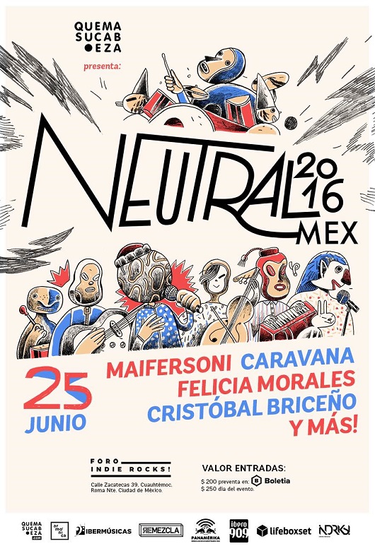 MAIFERSONI, el proyecto personal del músico chileno Enrique Elgueta será parte de la programación del FESTIVAL NEUTRAL en la Ciudad de México