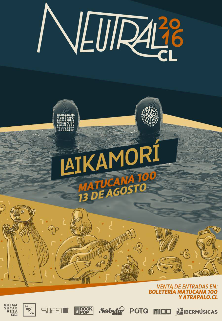 LAIKAMORI, el dúo de dream pop peruano viaja Santiago de Chile para formar parte de la programación del FEST NEUTRAL CHILE