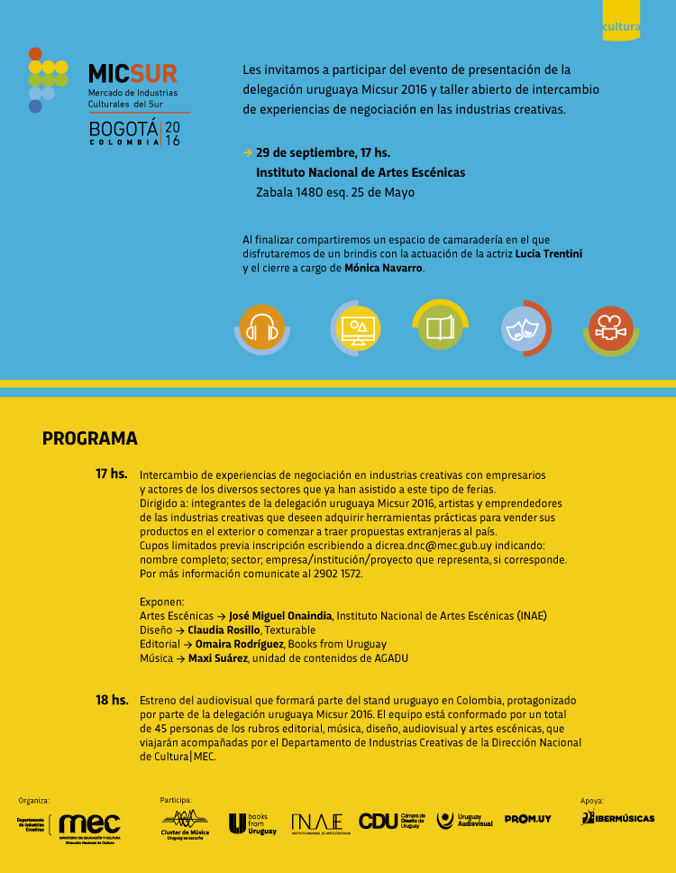 MÓNICA NAVARRO y CUATRO PESOS DE PROPINA son los músicos que integran la delegación uruguaya al MICSUR en Bogotá, Colombia