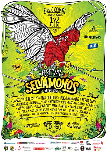 El FESTIVAL SELVÁMONOS de Perú recibe en su octava edición a la exitosa banda uruguaya EL CUARTETO DE NOS