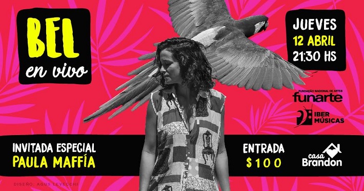 La joven artista carioca Bel regresa a Argentina y Uruguay para realizar conciertos junto a su banda