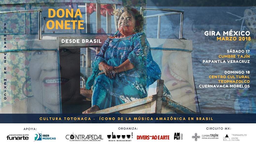 Desde Brasil, Dona Onete viajará a México para presentarse por primera vez en ese país
