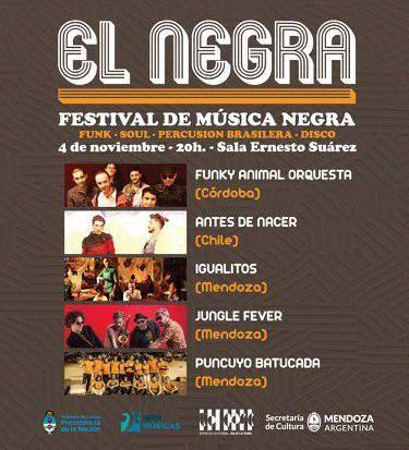 En Mendoza, Argentina se realizará la cuarta edición del Festival El Negra