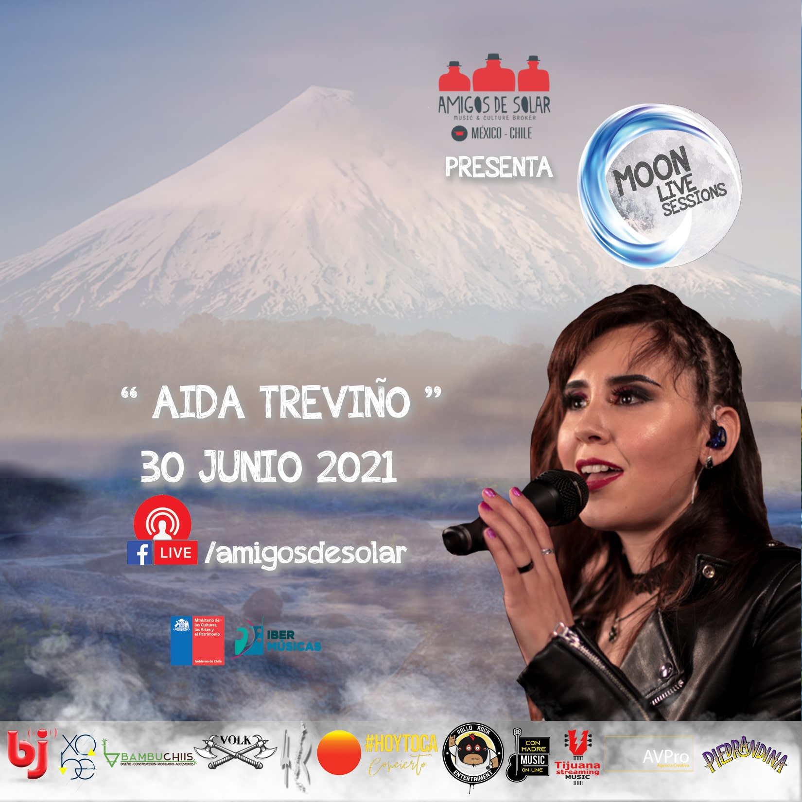 As transmissões das “Moon Live Sessions” do Chile continuam