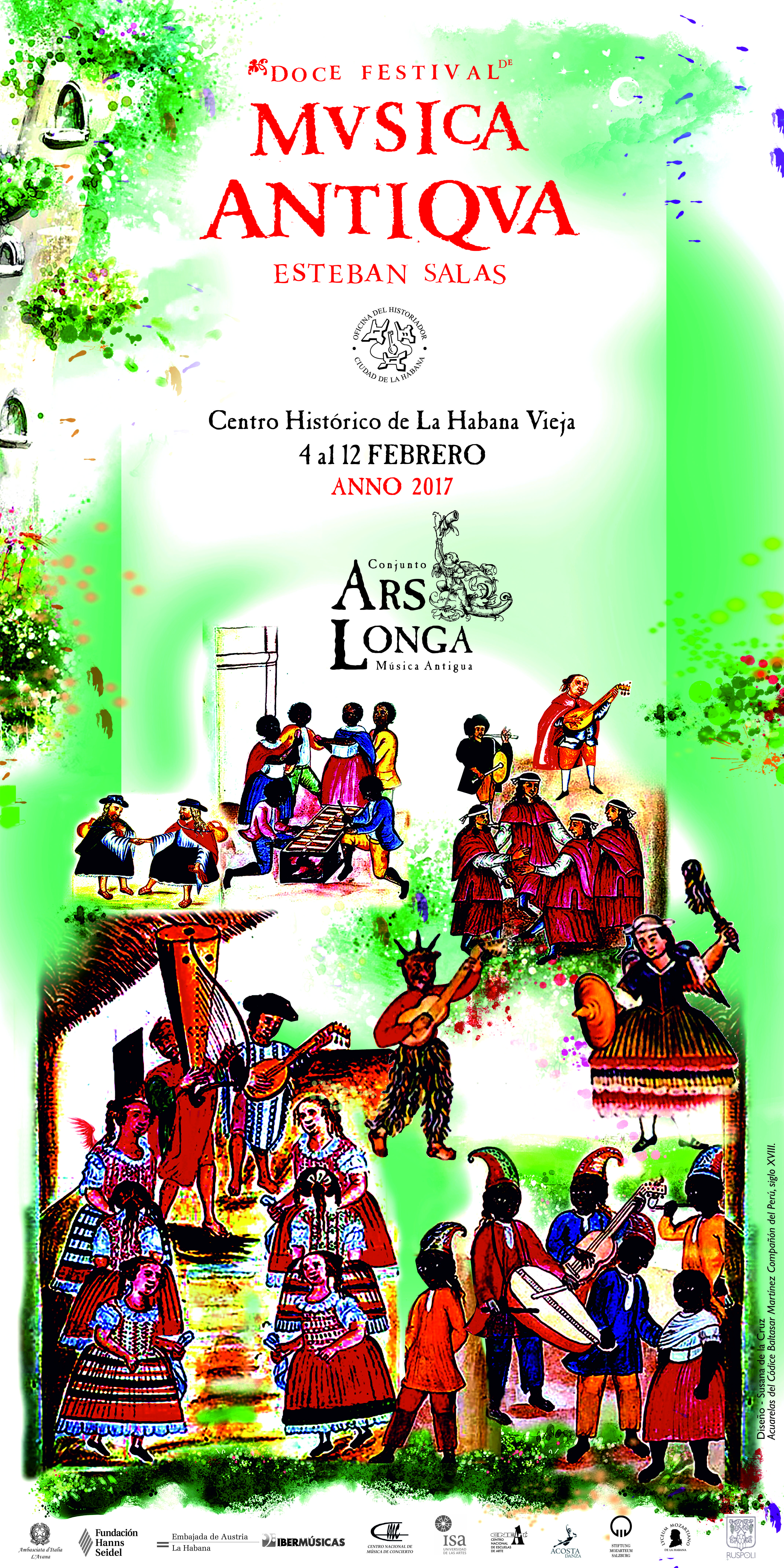 El FESTIVAL DE MÚSICA ANTIGUA “ESTEBAN SALAS” de Cuba invita al conjunto mexicano TEMBEMBE ENSAMBLE CONTINUO a ser parte de su selecta programación