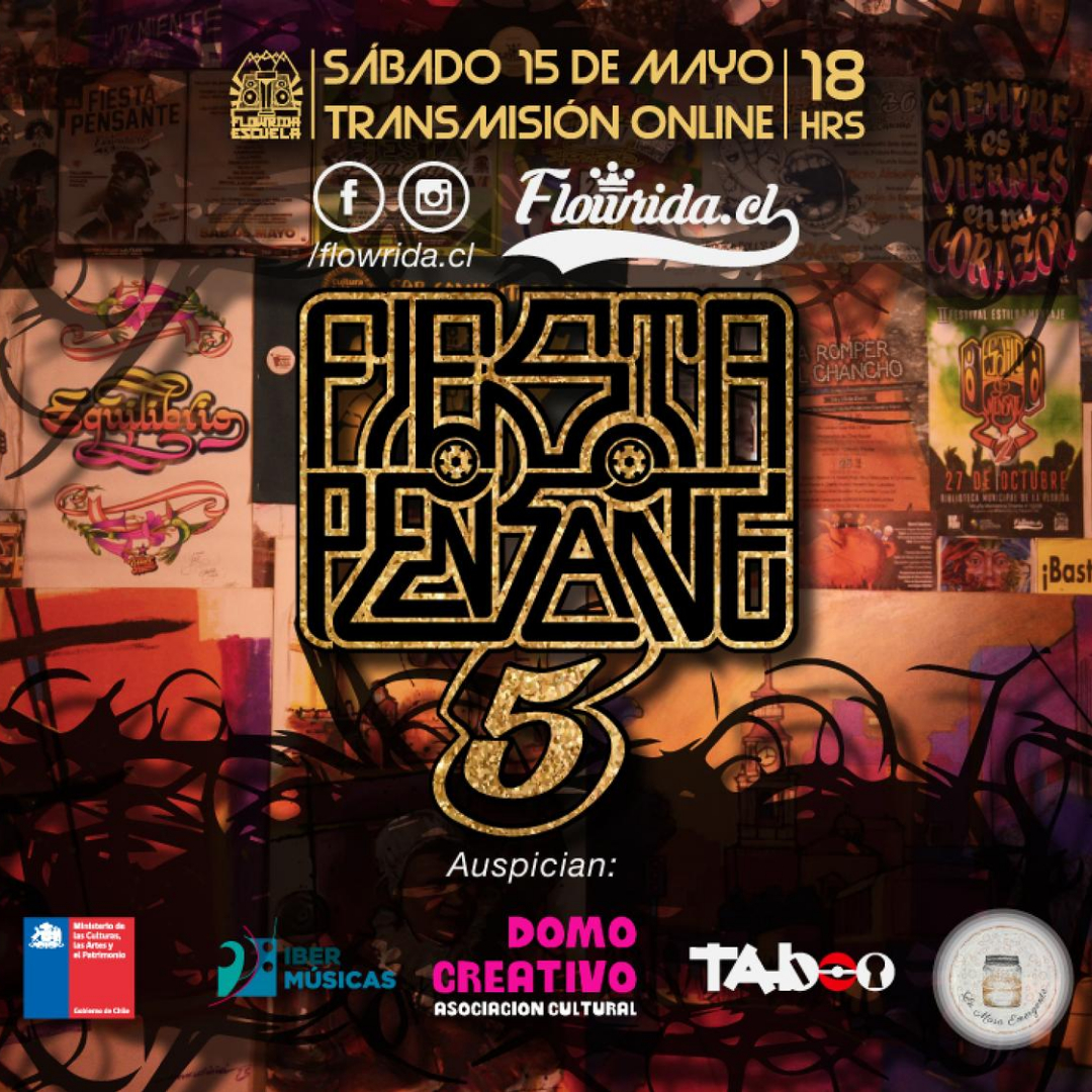 Do Chile, Flowrida Escuela realizou o Festival virtual “5 ° Festa Pensante”