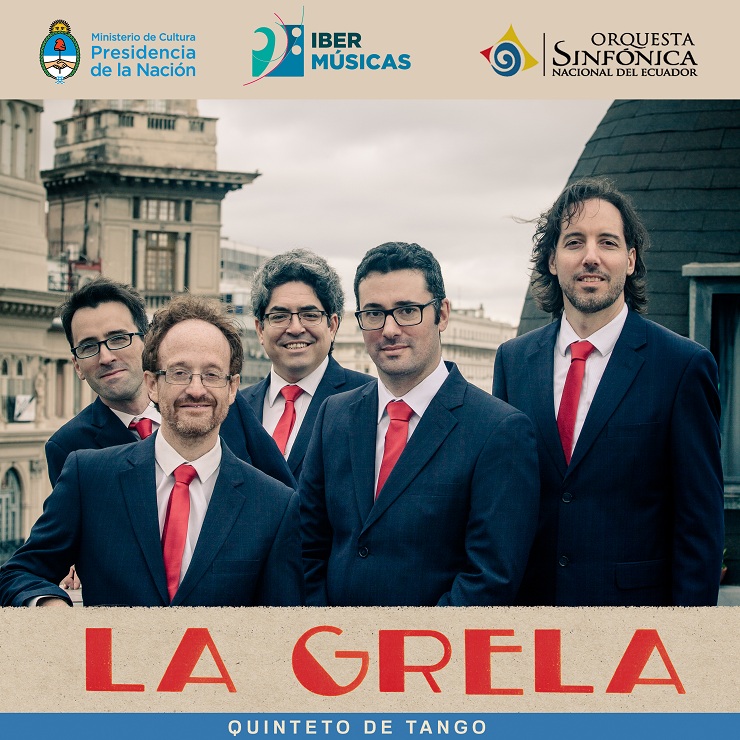 La Grela, el quinteto argentino de tango, completa su gira con tres presentaciones en Ecuador