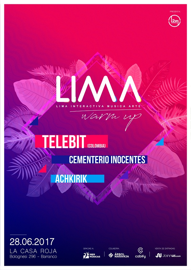 Los Telebit de Colombia serán parte de la grilla de artistas del festival Lima Interactiva Música Arte