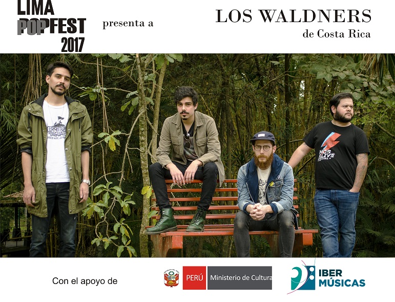 El Lima Popfest de Perú recibe a Los Waldners de Costa Rica