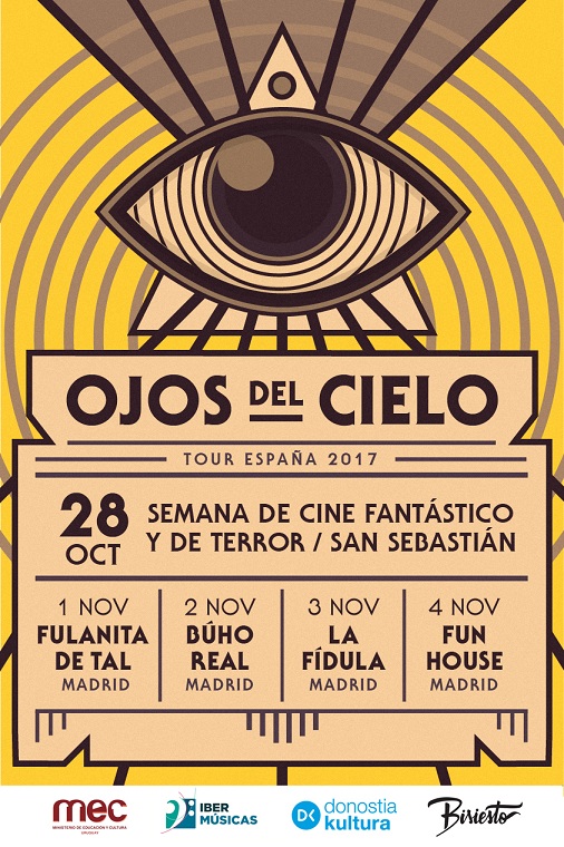 Desde Uruguay el grupo Ojos del Cielo viaja a España para realizar conciertos en San Sebastián y en Madrid