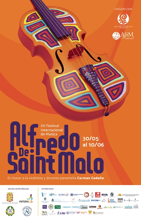 Se realizará en Panamá el XV Festival Internacional de Música Alfredo De Saint Malo