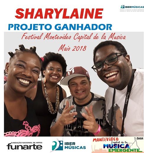Sharylaine, la cantante que fue precursora de la cultura hip hop en Brasil lleva su propuesta al festival Montevideo Capital de la Música Emergente