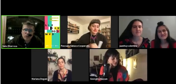 Conversartorio en el Festival “Llegando a Montevideo” desde la Sala Zitarrosa