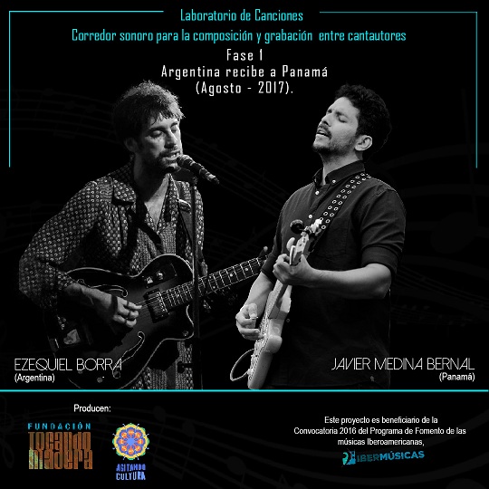 El cantautor Panameño Javier Medina Bernal inicia su residencia Corredor Sonoro – Laboratorio de Canciones en Argentina