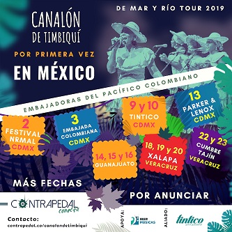 Canalón de Timbiquí llegará a México con su propuesta de música tradicional del Pacífico Colombiano