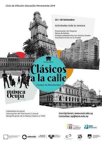 Clásicos a la Calle es un encuentro que envuelve distintas actividades académicas y performáticas que buscan compartir las experiencias de la Fundación InConcerto y su Festival MúsicaOcupa, un festival de música clásica en espacios inusuales que se enfoca en promover la difusión y democratización de la música clásica en la sociedad ecuatoriana con propuestas escénicas creativas.