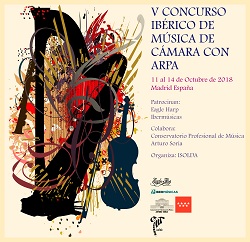 Como concierto inaugural del V Concurso Ibérico de Música de Cámara con Arpa, la gran arpista mexicana Mercedes Gómez Benet estrenará la obra Dos Dalias de Gerardo Tamez