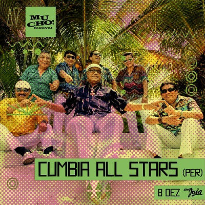 La destacada agrupación Cumbia All Stars será parte de la programación del Festival Mucho de Brasil