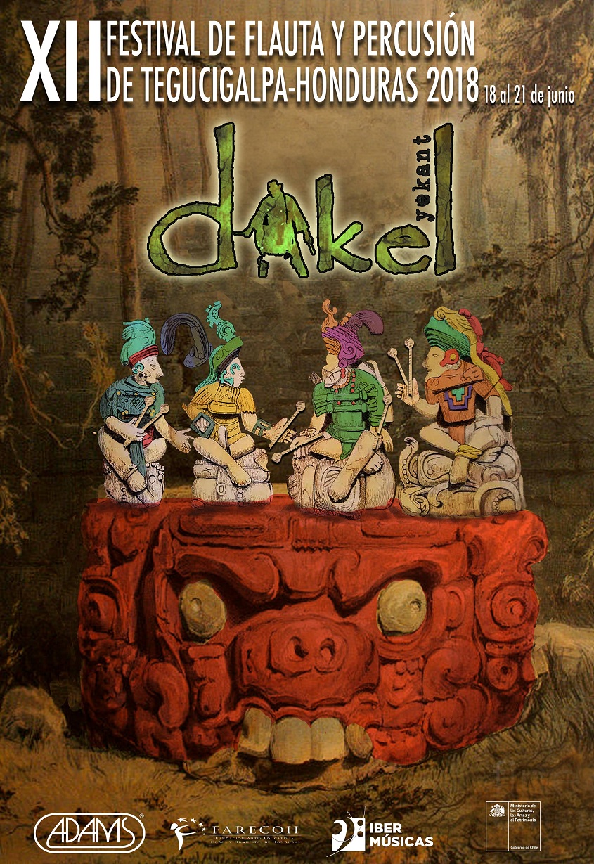 Dakel Percusión, el ensamble de percusión chileno será parte del XII Festival de Flauta y Percusión de Tegucigalpa, Honduras 2018
