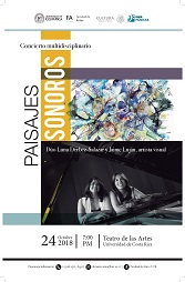 El Dúo Luna “Derbéz – Salazar” de México lleva su concierto Paisajes Sonoros a Costa Rica