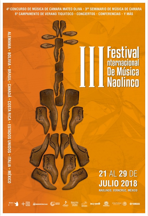 En Naolinco, Veracruz, México se llevará a cabo la tercera edición del Festival Internacional de Música de Naolinco con la presencia, entre otros grandes artistas, de la violinista costarricense Grace Marín