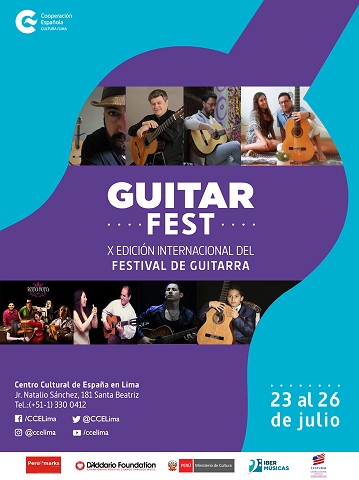 Llega a Lima la décima edición del Guitarfest Perú