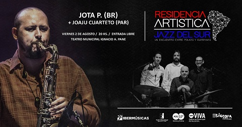 Con la presencia del acordeonista y compositor argentino Lucas Monzón, comienzan en Asunción del Paraguay el ciclo de residencias artísticas Jazz del Sur