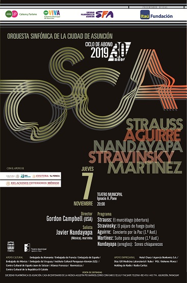 Javier Nandayapa continúa su gran gira continental con actividades en Paraguay y Chile