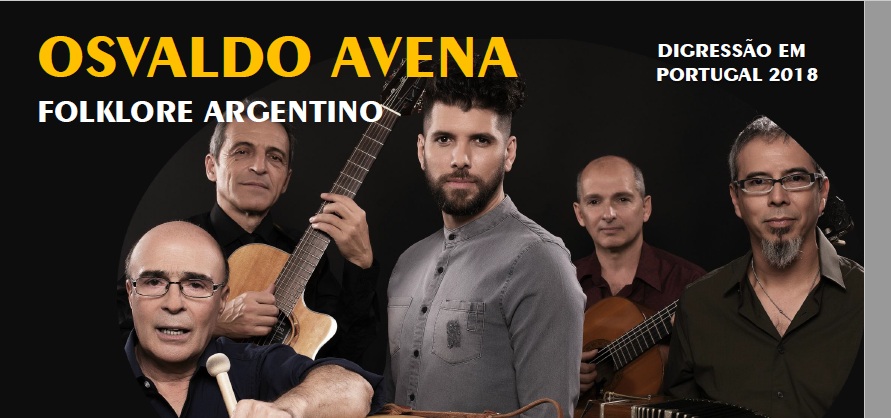 El percusionista argentino Osvaldo Avena viaja con su grupo a Portugal para llevar allí la música folklórica de su país