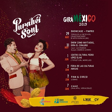 Purahéi Soul de Paraguay emprende su gira México 2019