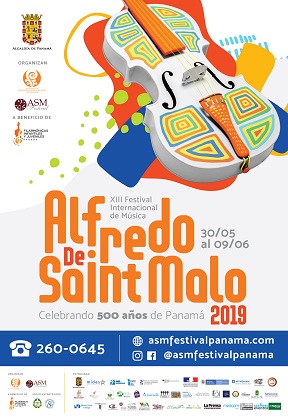 El Festival Internacional de Música Alfredo De Saint Malo celebrará los 500 años de Panamá