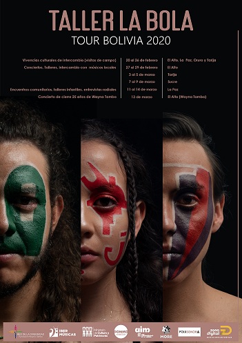 El Taller La Bola de Ecuador realiza su Tour Bolivia 2020 celebrando los los 25 años de la Fundación Wayna Tambo – Red de la Diversidad de Bolivia