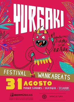 Yurgaki, la banda liderada por el colombiano Nicolás Cristancho e integrada por artistas de tres países diferentes será parte de la programación Festival Wankabeats de Ecuador