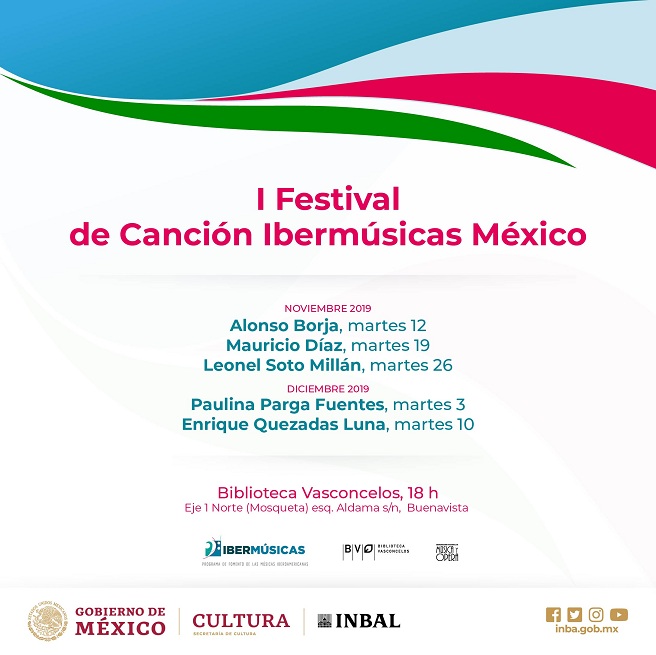 Se realiza el I Festival de Canción Ibermúsicas México!!!