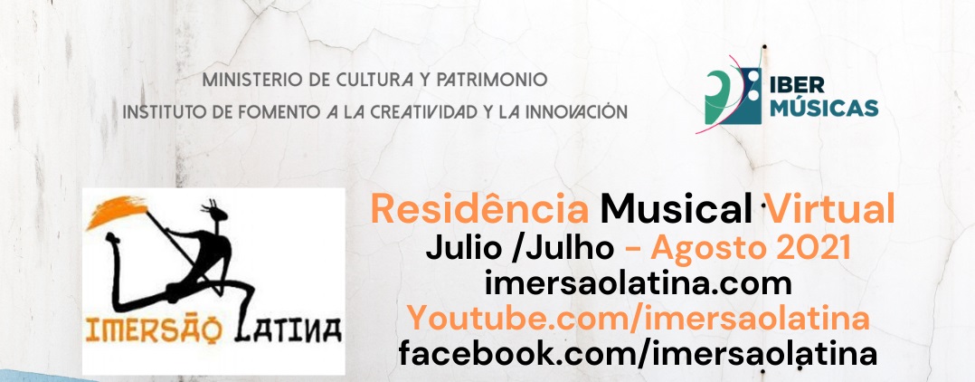 Jaime Gonzalo Fernández Lima (Zongo) do Equador inicia sua Residência Imersão Latina 2021 em Belo Horizonte, Brasil