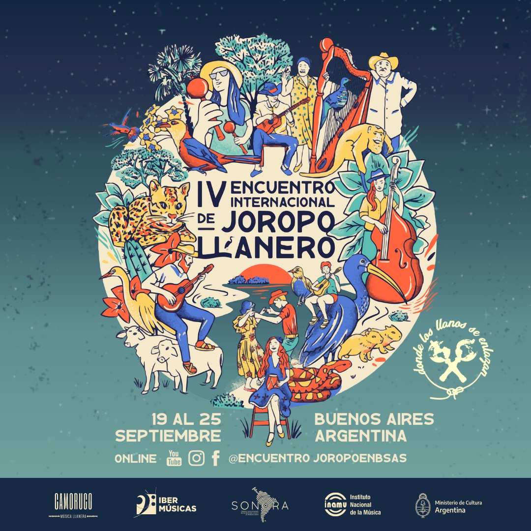 Chega uma nova edição do Encontro Internacional de Joropo em Buenos Aires – Argentina “Onde as planícies se unem”