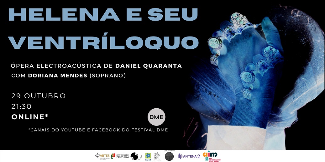 Daniel Quaranta e Doriana Mendes do Brasil apresentam em Portugal a obra “Helena e seu ventríloquo”