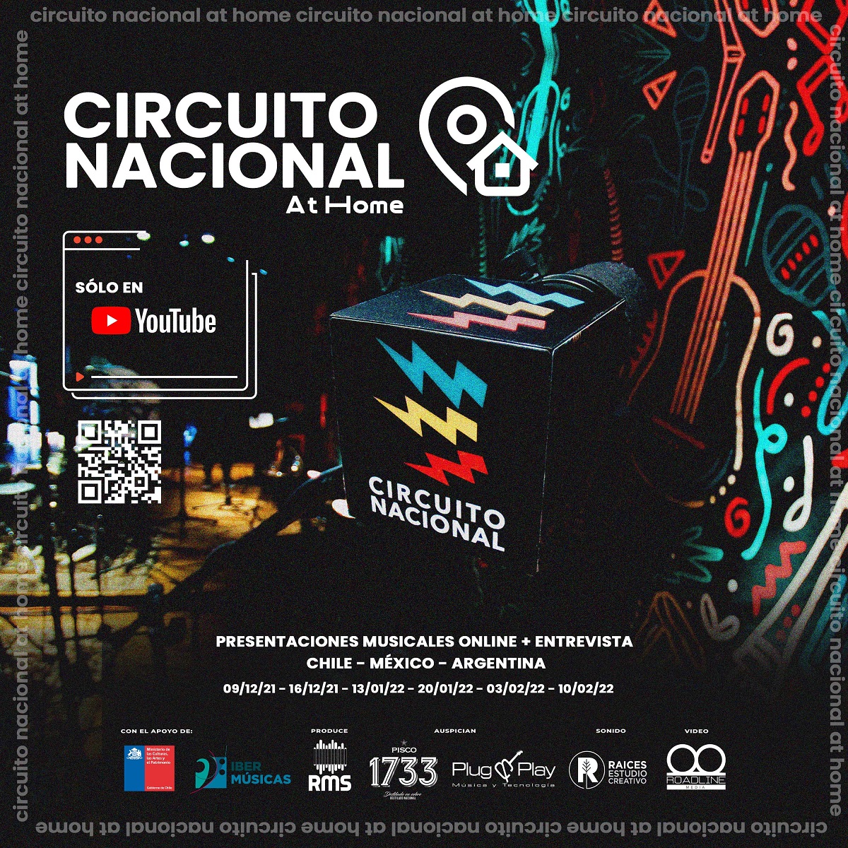 Do Chile começam as edições virtuais do Circuito Nacional At Home