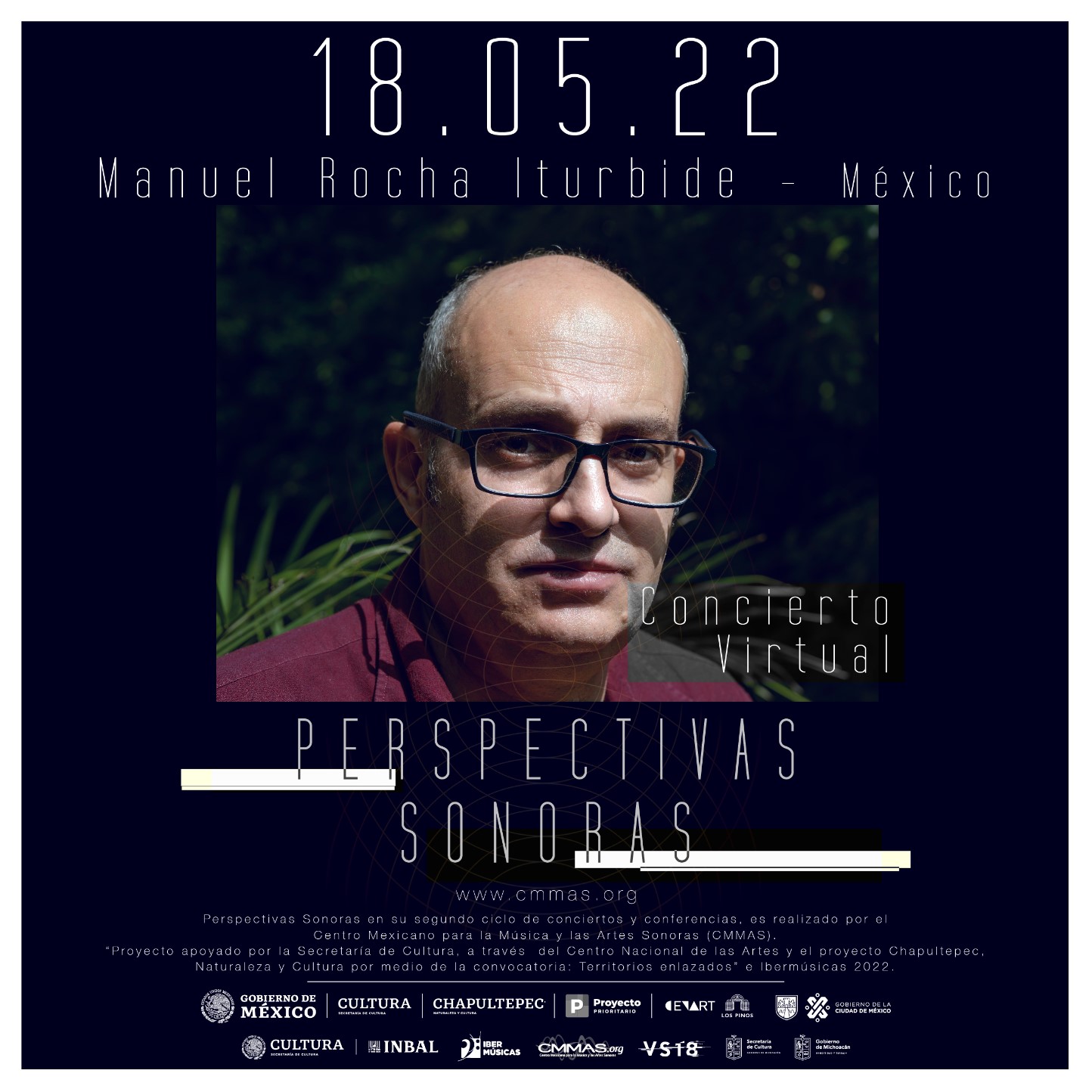 Do México, o CMMAS continua com os concertos da edição 2022 do Festival Perspectivas Sonoras